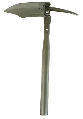 Combination Folding Pick & Shovel Entrenching Camping G.I. Style E-Tool - Image 1 of 4