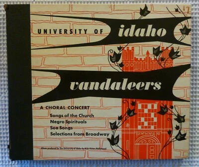 UNIVERSITY OF IDAHO VANDALEERS Orig Private 78 RPM Mono Gatefold Album Set EX - Image 1 of 3