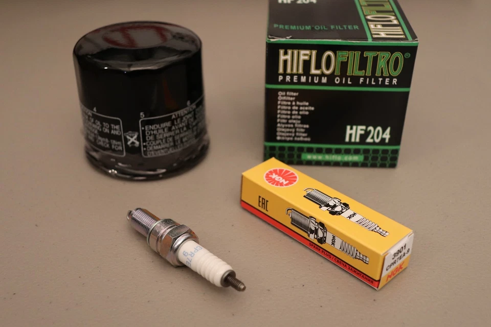 Yamaha Viking 700 Tune Up Kit NGK Spark Plug HIFLO Oil Filter YFM700DH YFM700  - Image 1 of 2