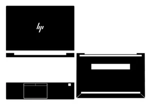 Carbon Vinyl Laptop Sticker Skin Decals Cover Guard for HP EliteBook 845 G8 14" - Picture 1 of 37