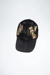 Acne Studios Statue Baseball Hat/Cap in black - Picture 1 of 11