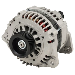 Alternator for INFINITI QX4 Nissan Pathfinder 01-02 110A CW 6-Groove Pulley NEW - Picture 1 of 15