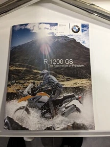 BMW R1200GS Original Full Motorrad Launch Range Broschüre Motorrad Fabrikbuch - Bild 1 von 2