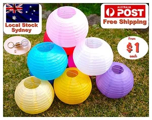 Paper Lanterns for Wedding Party Festival Decoration- Can Mix and Match Colour - Picture 1 of 118