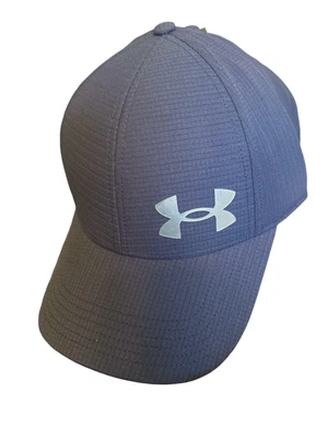 Under Armour Men's ArmourVent Fitted Cap, (410) Midnight Navy / Pitch Gray, M/L - Image 1 of 4