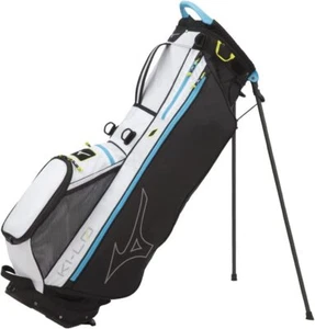 MIZUNO Golf Men's Caddy Bag K1-L0 1.5kg 9.0 inches 47 inch Black White 5LJC2228 - Picture 1 of 5
