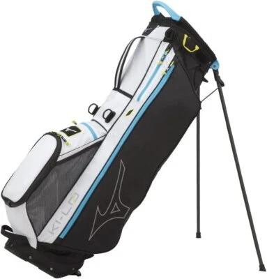 Bolso de golf para hombre MIZUNO K1-L0 1,5 kg 9,0 pulgadas 47 pulgadas negro blanco 5LJC2228 Foto 1 de 4
