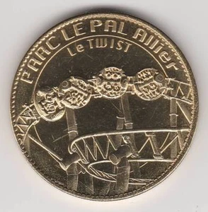 A 2011 TOKEN MEDAILLE ARTHUS BERTRAND -- 03 290 PARC LE PAL ALLIER LE TWIST - Picture 1 of 2