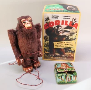 1960’s TN Toy Japan Roaring Gorilla Toy repo Box - Picture 1 of 5