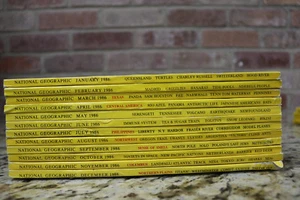 1986 Issue National Geographic Monthly magazines - Bild 1 von 3