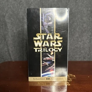 Star Wars Trilogy Digitally Mastered THX VHS Box Set Great Condition - Picture 1 of 6