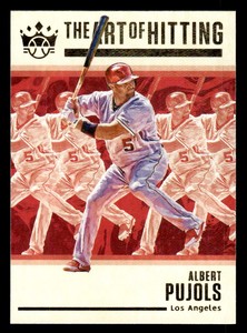 2021  Panini Diamond Kings #AOH-8 ALBERT PUJOLS Art of Hitting ANGELS