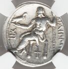 Philipp III. Arrhidaeus 323-317 v. Chr. Alexander Bruder Königreich Mazedonien Drachme NGC Sehr guter Zustand