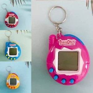 TAMAGOTCHI Retro Virtual Cyber Electronic 90's Key Ring Toy Game Pet Retro - Picture 1 of 14