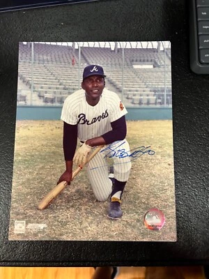 Foto autografada 8x10 de Rico Carty Atlanta Braves certificada por todos os esportes - Imagem 1 de 4