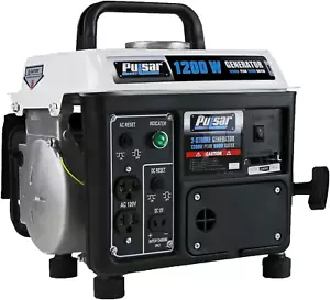 1200W Gas-Powered Portable Generator - Picture 1 of 12