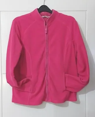 Tu Pink Long Sleeve Fleece Sweatshirt Size 14 • 9.76€