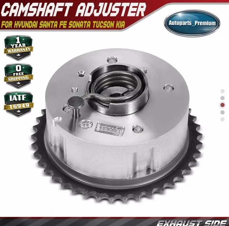 Exhaust Camshaft VVT Timing Gear for Hyundai Santa Fe Sonata Tucson Kia Optima - Image 1 of 4