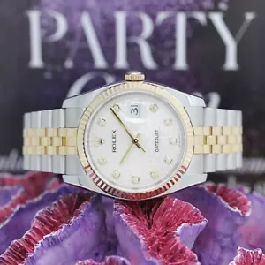 Rolex Datejust Stahl/Gold Automatik Ref: 116233 mit Rolex Box von 2009 - Bild 1 von 12