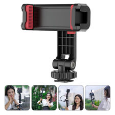  Phone Tripod Mount with Cold Shoe Double Head Mobile Holder Connector Cell