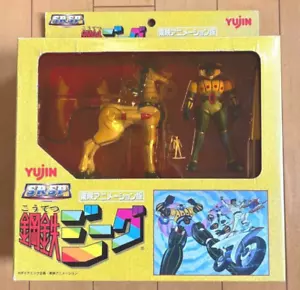 Figure Set KOUTETSU STEEL JEEG SHIN STEEL ROBOT PANZEROID PANTHEROID Yujin - Foto 1 di 12