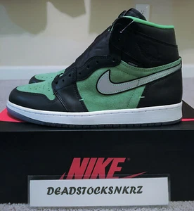 2020 Nike Air Jordan 1 High Zoom Air Zen Green CK6637 002 Men's Sizes - Picture 1 of 12