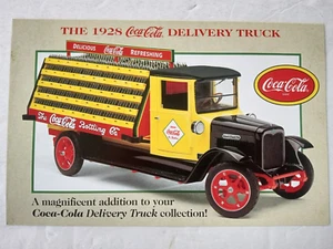 DANBURY MINT 1928 Coca Cola Delivery Truck PAPER BROCHURE ONLY No Model! - Picture 1 of 19