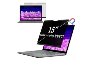IPROKKO Surface Laptop Privacy Screen 5/4/3/2/1 - 15 inch, Magnetic Removable - Picture 1 of 7