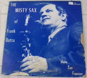 The Misty Sax of Frank Dutra, Vinyl Record LP - Imagen 1 de 2