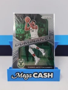 2020-2021 Panini Prizm Giannis Antetokounmpo Dominance Insert #7 - Picture 1 of 3