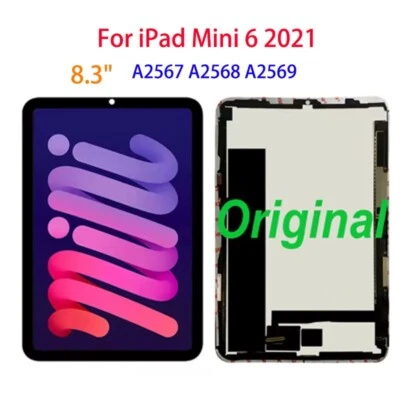 8,3" Original für iPad Mini 6 Mini6 A2569 LCD Display Touchscreen Digitizer - Bild 1 von 4