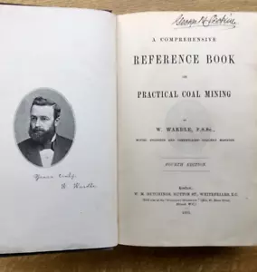 1891 Reference Book on Practical Coal Mining By Wardle - Picture 1 of 7