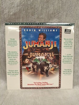 LIKE NEW JUMANJI - 1996 LASERDISC  WIDESCREEN 1:85 (11746) NEW Sealed! - Image 1 of 2