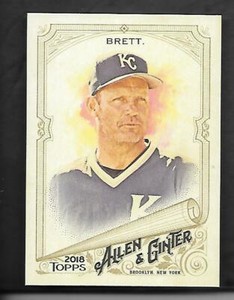 GEORGE BRETT  2018 DIAMOND KINGS PORTRAITS #P5  KANSAS CITY ROYALS