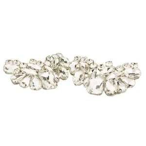 2Pcs Rhinestone Shoe Clips Accessories Bridal Wedding Shoes Decoration for Women - Picture 1 of 7