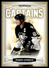 2006-07 PARKHURST CAPTAINS Mario Lemieux /3999 Pittsburgh Penguins #204 R120