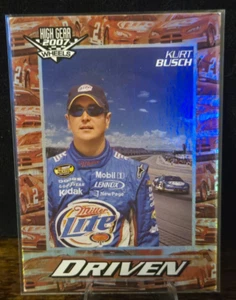 Press Pass - 2007 - Kurt Busch - #DR 17/27 NASCAR - High Gear - Card - Picture 1 of 2