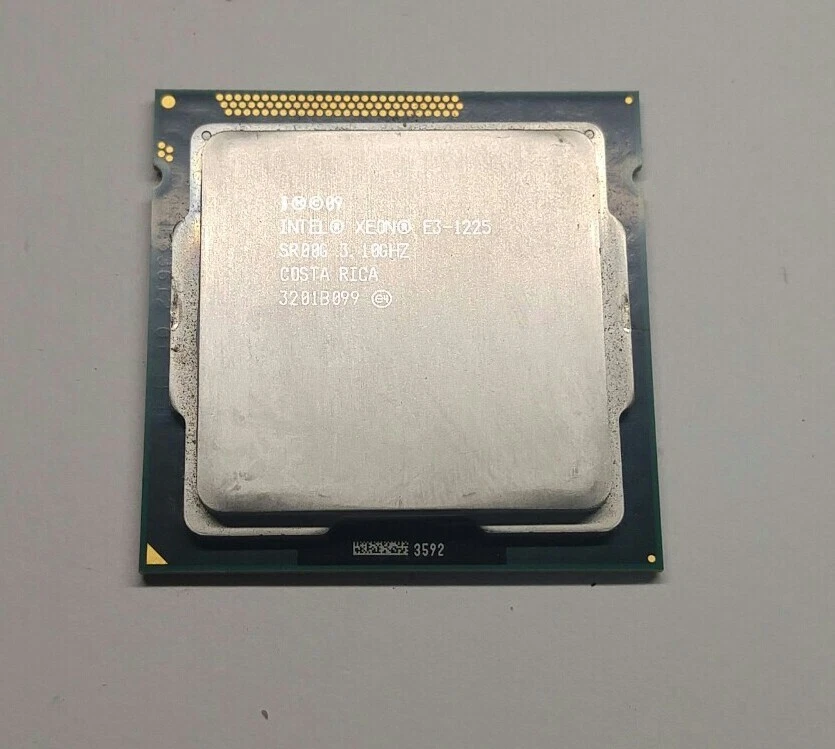 Intel Xeon E3-1225 3.1GHz Quad-Core Processor SR00G  - Image 1 of 1