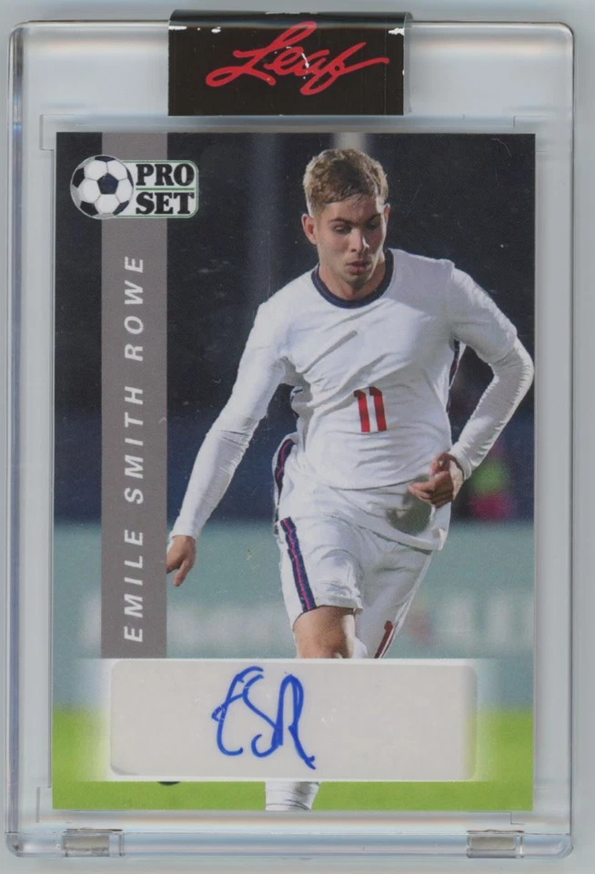 2022 Leaf Pro Set  auto silver Emile Smith Rowe Auto #PS-ESR - Image 1 of 2