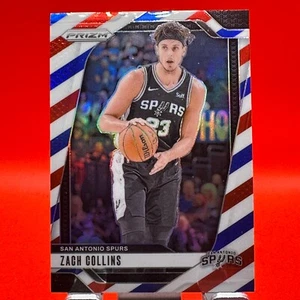 2024-25 Panini Prizm - Zach Collins #197 Red White & Blue Prizm - Picture 1 of 2