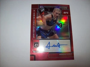 2023 Donruss Optic Manon Fiorot Signature Series UFC Auto #26\199 SP Free Ship - Picture 1 of 4