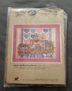 Candamar Designs Something Special Counted Cross Stitch Kit Quilt Schaukelpferd - Bild 1 von 2