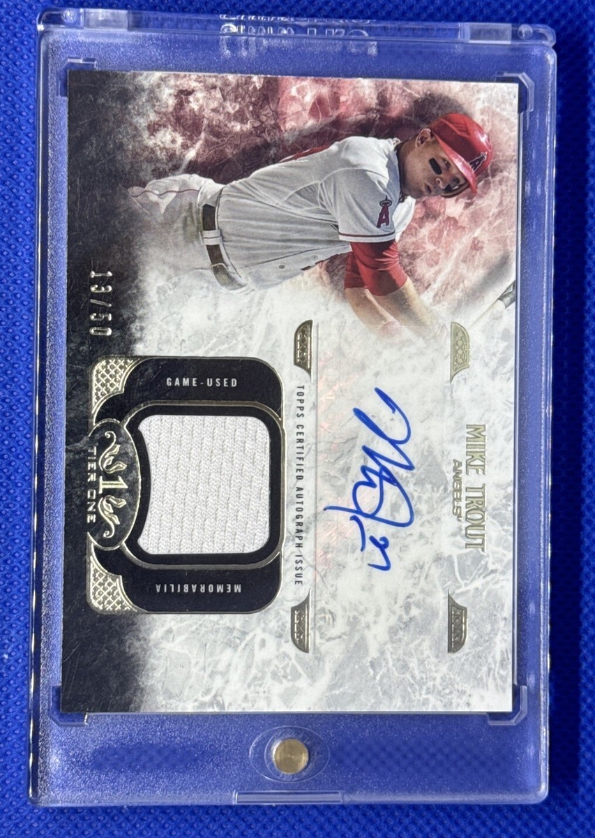 Topps Mike Trout 2016 Season Baseball Sports Trading Cards