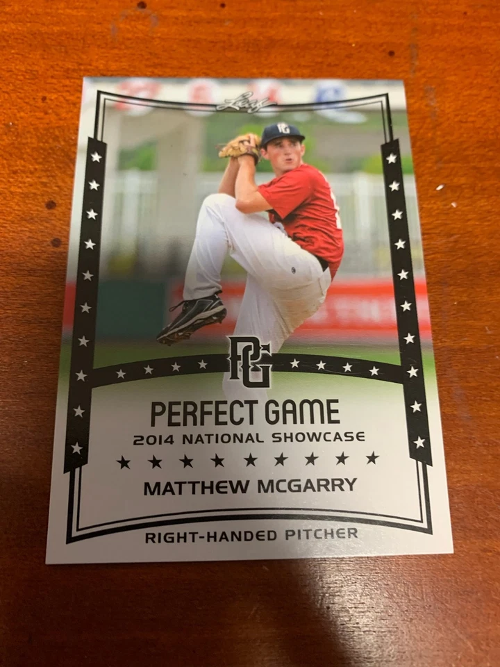 2014 Leaf Perfect Game Card #207 Matthew Mcgarry  LPG PG Rookie RC Baseball - Image 1 of 1