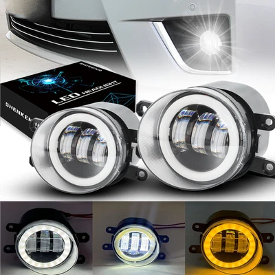 Lámpara antiniebla LED de conducción 2 piezas para 2014 2015 2016 Scion tC y 2006 Scion xA Foto 1 de 4