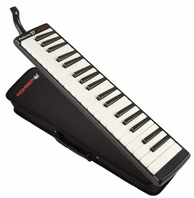 Hohner S37 37 teclas melodica con estuche de lujo con cremallera - negro Foto 1 de 4