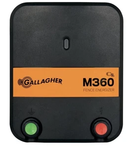 Gallagher M360 Caricabatteria Elettrico per Recinzione | Potenza fino a 55 Miglia / 250 Acri di - Foto 1 di 1