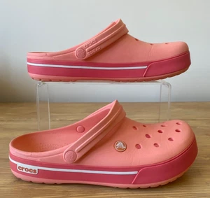 Crocs Salmon Pink M9 W11 - UK M8 / W9 - Picture 1 of 9
