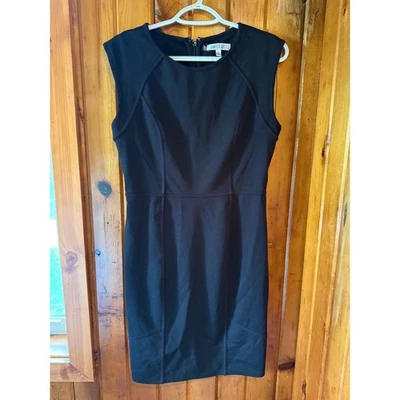 Vestido Vaina Jennifer Lopez Negro Sin Mangas Carrera Ropa de Trabajo Talla 10 Foto 1 de 3