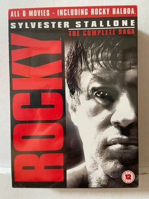 Rocky 6 Disc DVD Boxset All 6 Movies Sylvester Stallone New & Sealed 901G - Image 1 of 3
